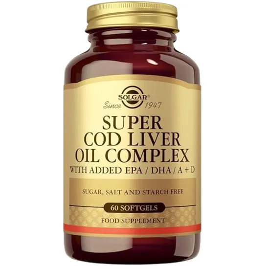 Solgar Super Cod Liver Oil Complex Softgels