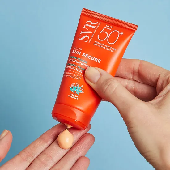 SVR Sun Secure Blur Soft Focus Mousse SPF 50+