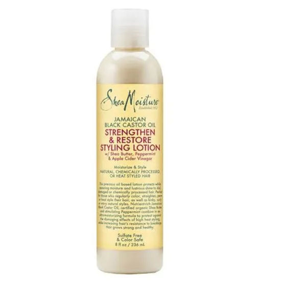 Shea Moisture Jamaican Black Castor Oil Strengthen Grow & Restore Styling Lotion