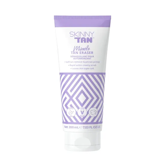 Skinny Tan Miracle Tan Eraser - Fake Tan Remover For Natural Streak-Free Results & Soft Skin, Vegan & Cruelty Free, 200Ml - Image 7