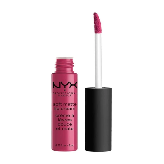Nyx Professional Makeup Soft Matte Lip Cream Light Liquid Matt Lipstick Shade 18 Prague 8 Ml - Image 7