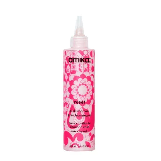 Amika Reset Pink Charcoal Scalp Cleansing Oil