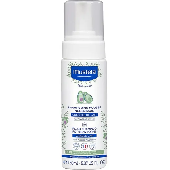 Mustela Foam Shampoo For New Borns