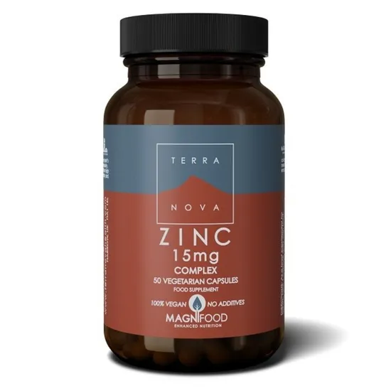 Terranova Zinc 15mg Complex Vegicaps