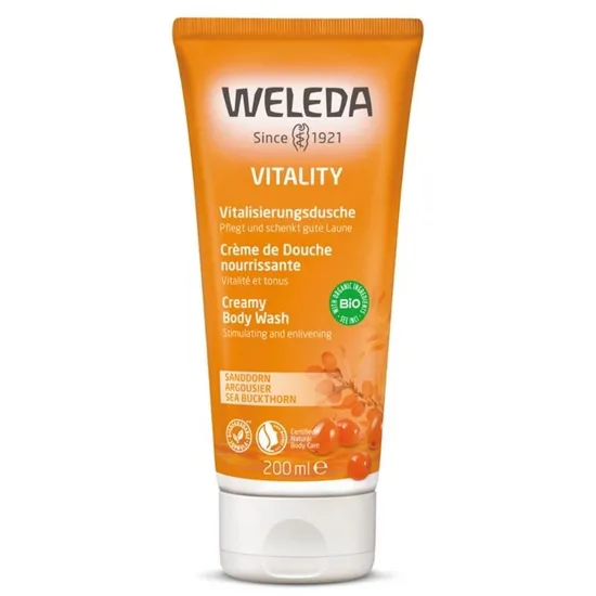 Weleda Vitality Sea Buckthorn Creamy Body Wash