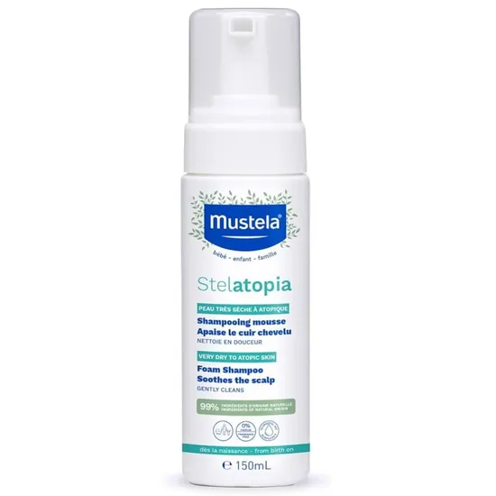 Mustela Stelatopia Foam Shampoo