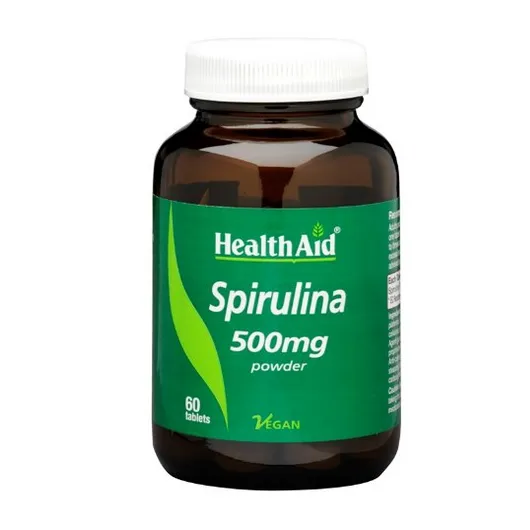 Health Aid Spirulina 500mg Tablets