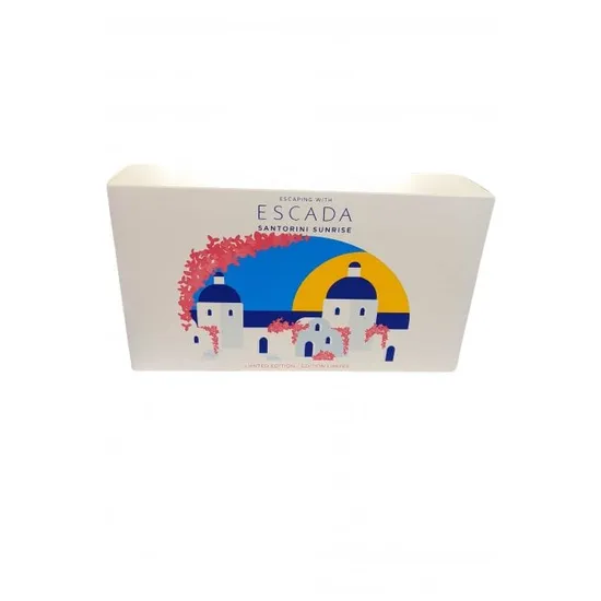 Escada SANTORINI SUNRISE SET: Eau De Toilette + TOILETRY BAG