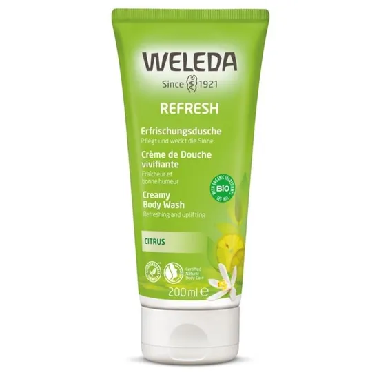 Weleda Refresh Citrus Creamy Body Wash