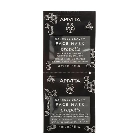 APIVITA Purifying & Oil Balancing Black Face Mask