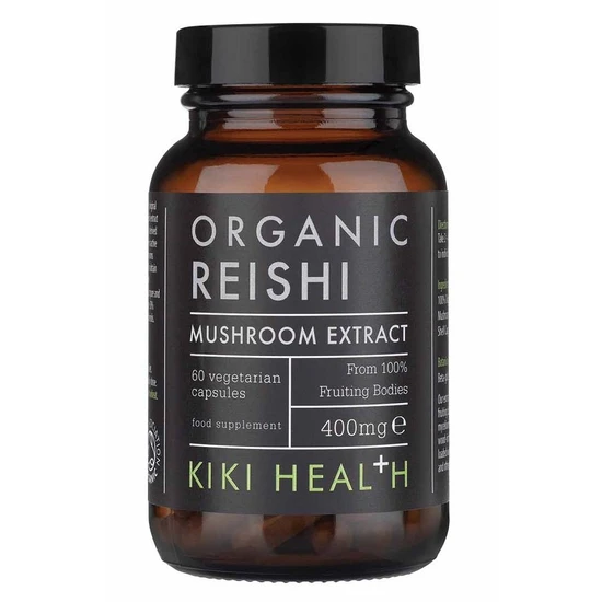 Kiki Health Reishi Mushroom Extract 400Mg Vegan Daily Wellness Support Capsules - 60 Capsules - Image 5