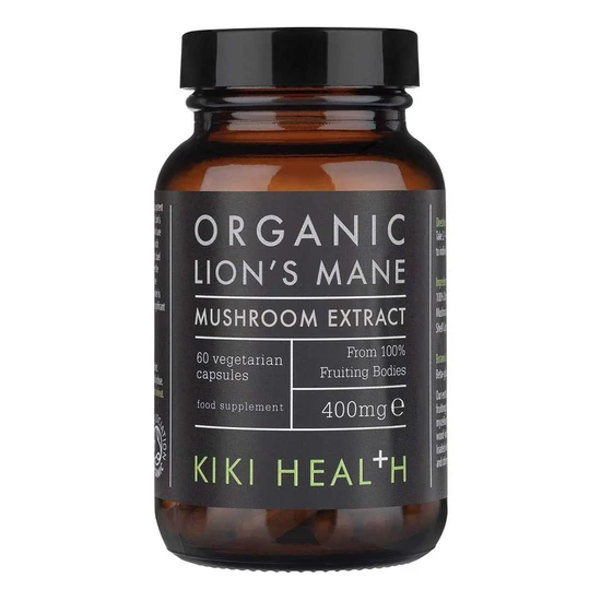 KIKI Health Organic Lion's Mane Extract Mushroom (60 Vegicaps) - Image 13