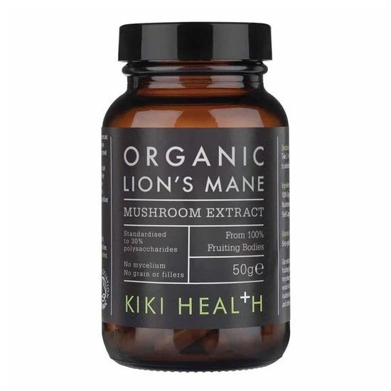 KIKI Health Organic Lion's Mane Mushroom Extract Powder 50g - 2 Pack - Image 6