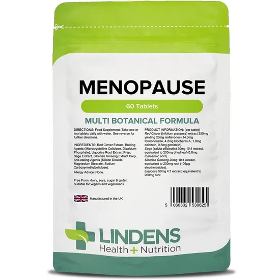 Lindens Menopause Formula Tablets 60 Tablets
