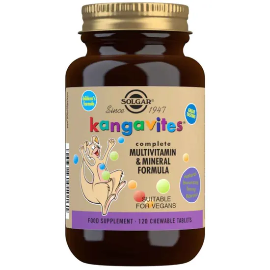 Solgar Kangavites Bouncin' Berry Chewable Tablets