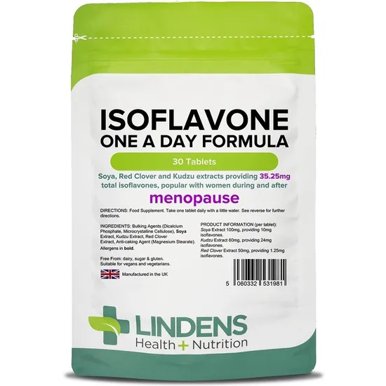 Lindens Isoflavone Formula Soya+ Tablets 30 Tablets