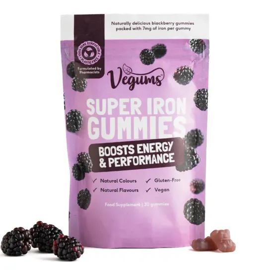 Vegums Iron Gummies 30 Gummies