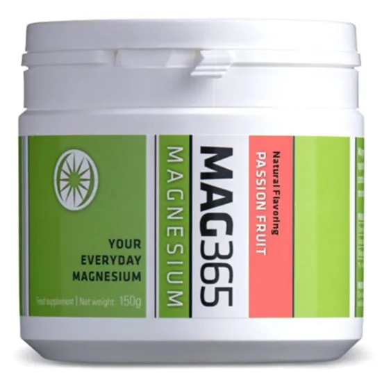 Mag365 Ionic Magnesium Citrate Passion Fruit Powder 150G
