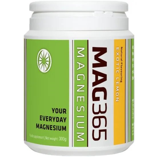 Mag365 Ionic Magnesium Citrate Exotic Lemon Powder 300G