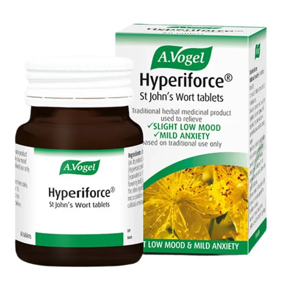 A.Vogel Hyperiforce St John's Wort 60 Tablets /Relieves Symptoms of Mild Anxiety - Image 3