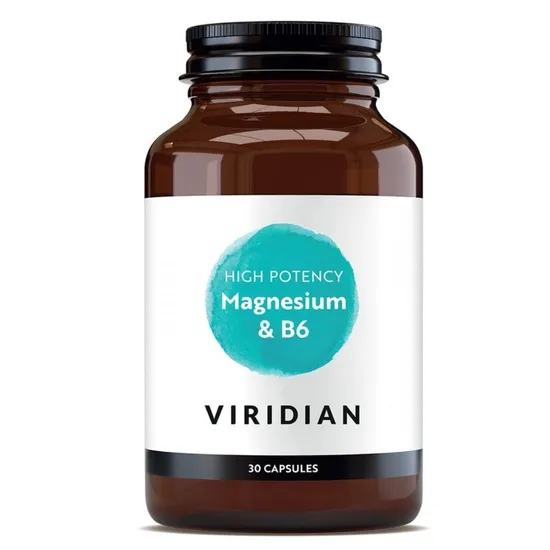 Viridian High Potency Magnesium B6 30 Capsules - Image 2