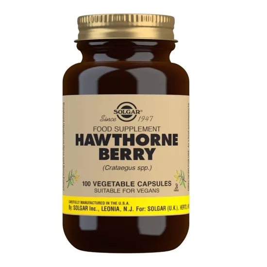 Solgar Hawthorne Berry 520mg Vegicaps