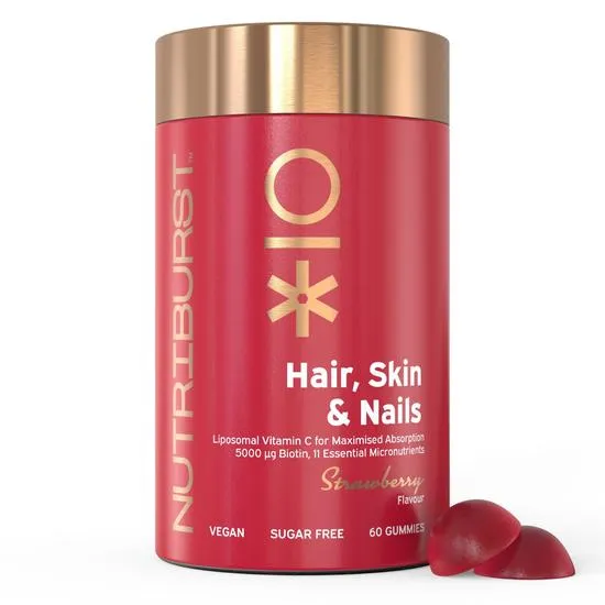 Nutriburst Hair Skin & Nails Gummies