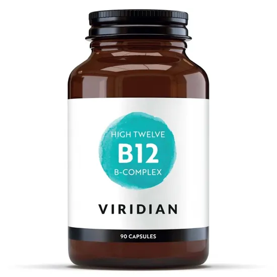 Viridian High Twelve Vitamin B12 with B Complex 90 Vcaps - Image 7