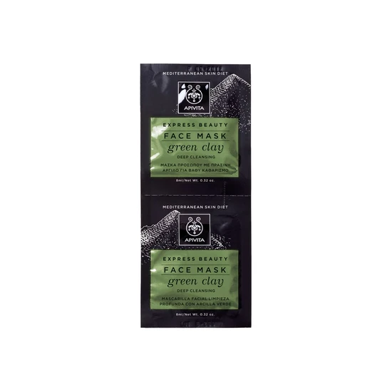 APIVITA Green Clay Deep Cleansing Face Mask