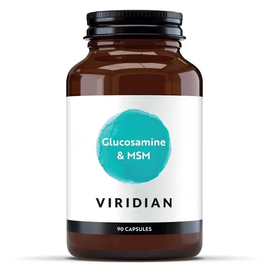 Viridian MSM Glucosamine Complex 90 Capsules Vegan Gluten Free Wheat Free - Image 5