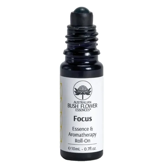 Australian Bush Flower Essences Focus Essence & Aromatherapy Roll-On 10Ml