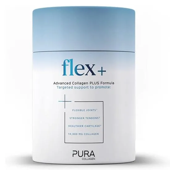 Pura Collagen Powdered Supplement (Flex +) 10,000 Mg Hydrolysed Peptides With, Vitamin C & Manganese, 282 G - Image 5