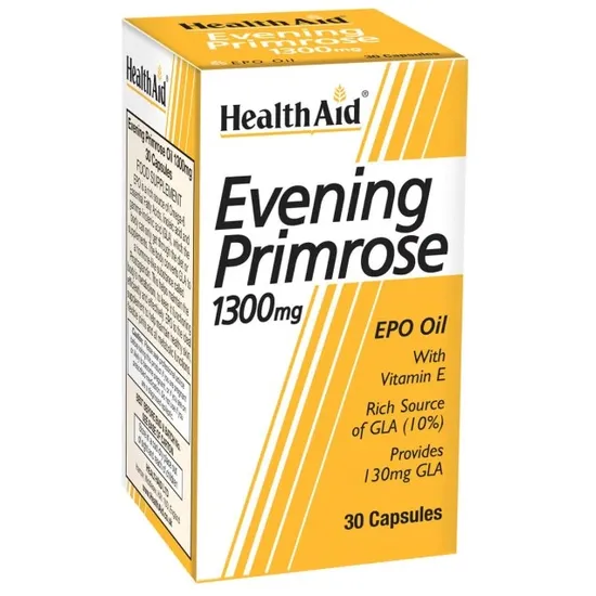 Health Aid Evening Primrose Oil 1300mg Capsules