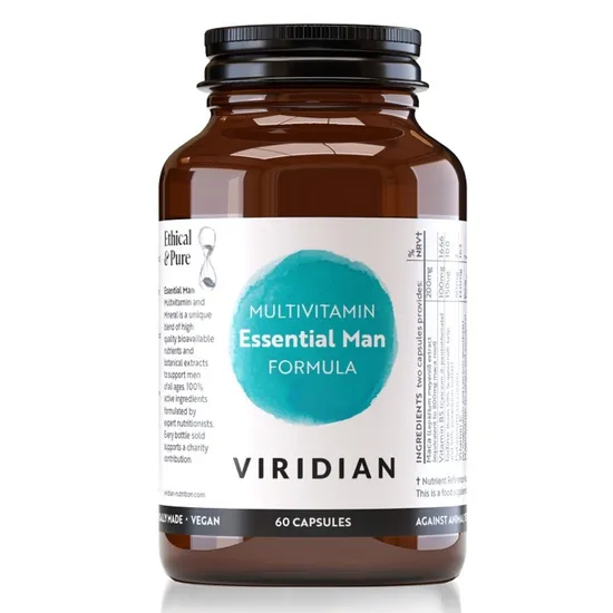 Viridian Essential Man Multi Veg Capsules