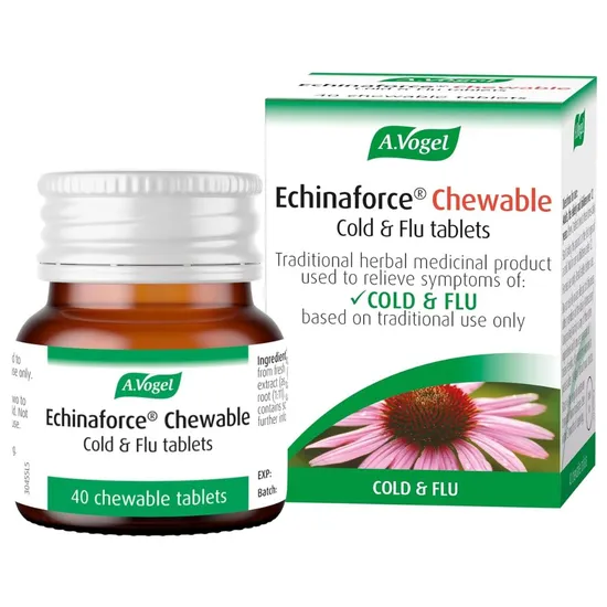 A.vogel Echinaforce Chewable Cold & Flu Tablets 40 (30455) - Image 2