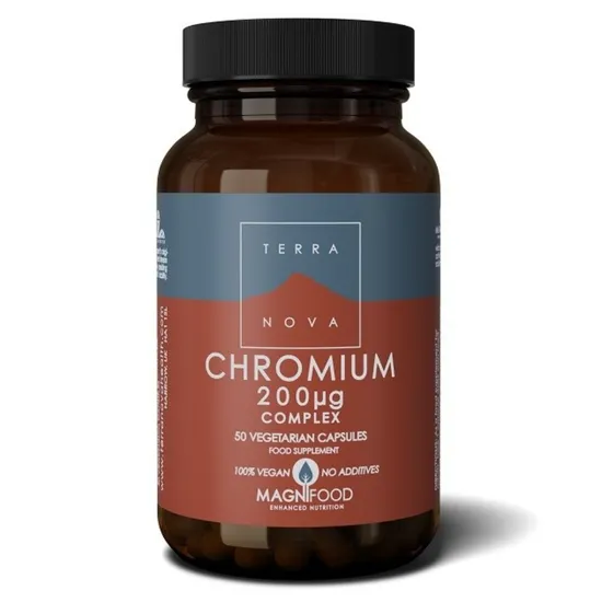 Terranova Chromium 200ug Complex Vegicaps