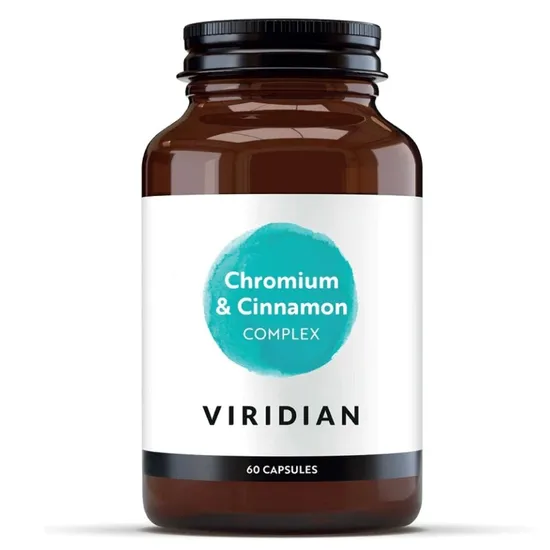Viridian Chromium & Cinnamon Complex Capsules