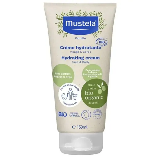 Mustela Bio Organic Hydrating Cream Face & Body