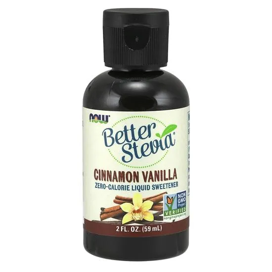NOW Foods Better Stevia Liquid English Toffee