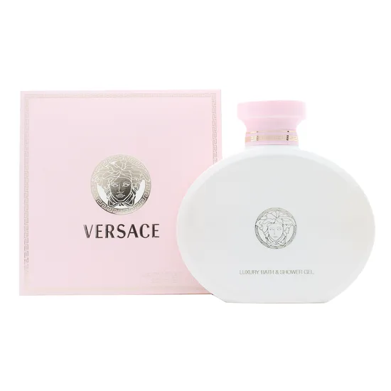 Versace Black/Lilac/Wisteria Pour Femme Luxury Bath & Shower Gel 200Ml - Image 6