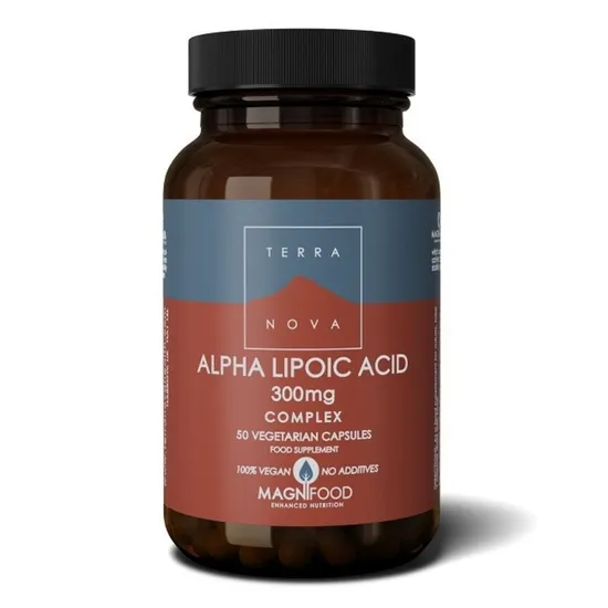 Terranova Alpha Lipoic Acid 300mg Complex 50 Capsules - Image 2