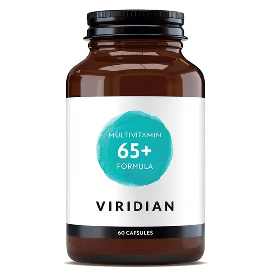 Viridian 65+ Multi (two-a-day) 60 Veg Capsules - Image 6