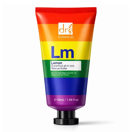 Dr Botanicals Pride Edition Lemon Superfood All-In-One Rescue Butter