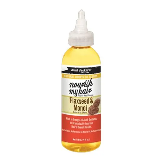 Aunt Jackie's Nourish My Hair Flaxseed & Monoi Oil