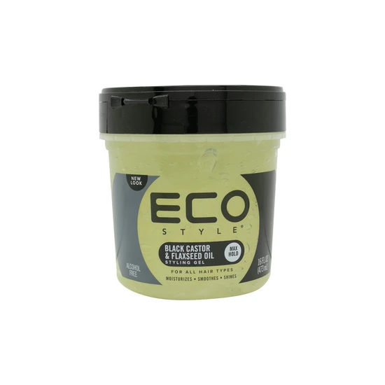 Ecoco Eco Style Black Castor & Flaxseed Oil Styling Gel