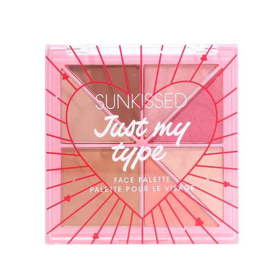 Sunkissed Just My Type Face Palette