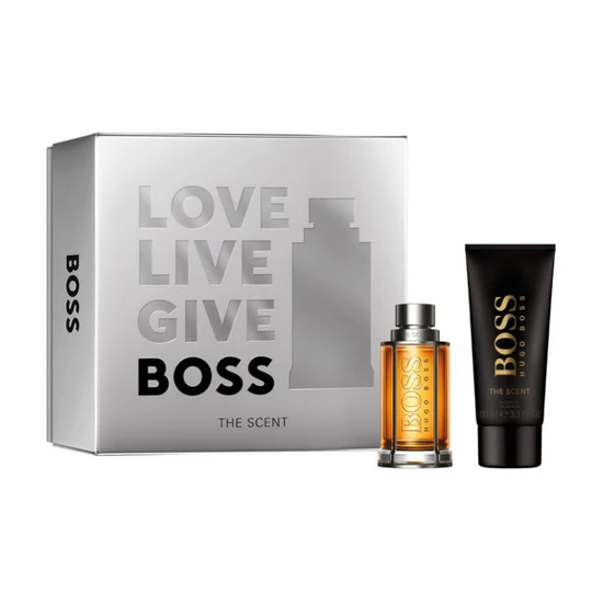 Hugo Boss The Scent Gift Set 50ml Eau De Toilette + 100ml Shower Gel