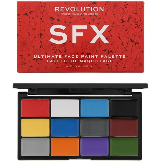 Revolution Creator Revolution SFX Metallic Face Paint Palette