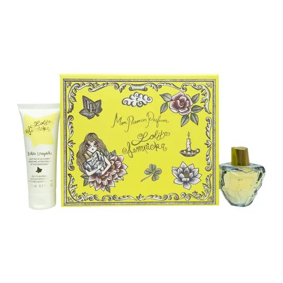 Lolita Lempicka Mon Premier Gift Set 50ml Eau De Parfum + 75ml Body Lotion