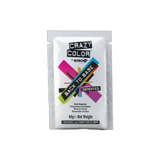 Crazy Color Back To Base Hair Colour Remover